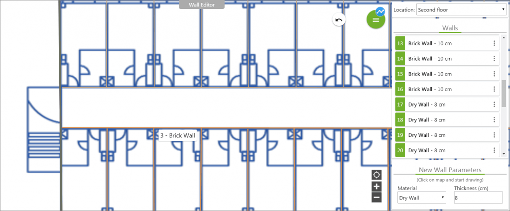 wifi planning, Design and locate access points in a simulation.