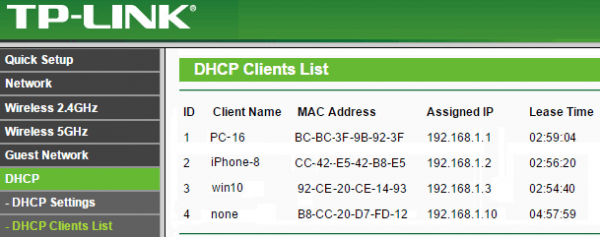 Wifi dhcp или static