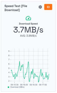 Windows wifi analyzer and troubleshooting with a speed test