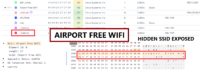 Wifi hidden ssid exposed